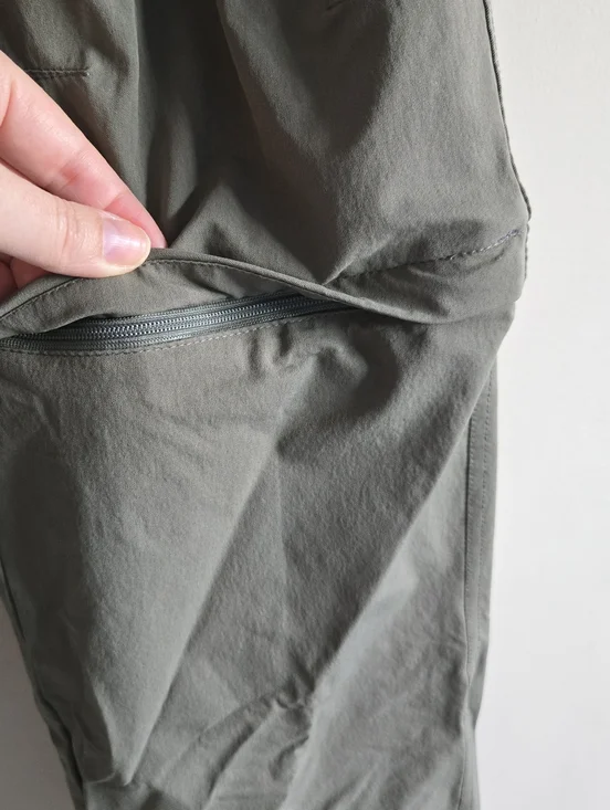 Rei Womens Nylon Convertible Capri Pants Size 6 Olive - Picture 11 of 16